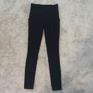 black athleta leggings size 4